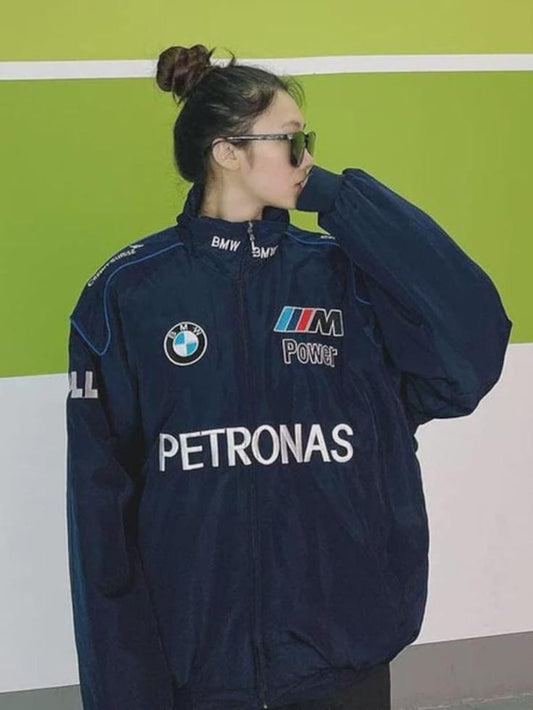 BMW Motorsport Jacket - Premium BMW Petronas F1 Racing Jacket