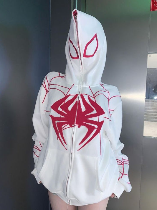 Spider-Man Hoodie - Zip Hooded Sweatshirt for girls