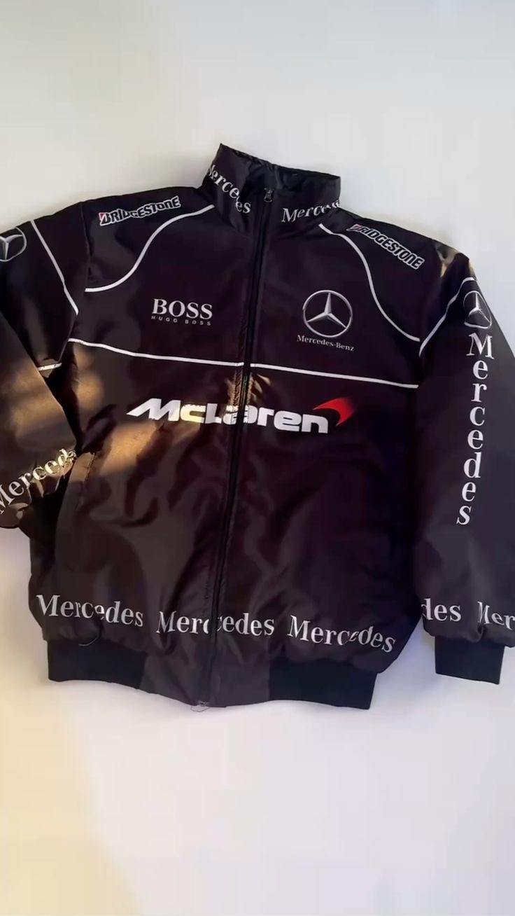 Mercedes F1 Racing Jacket - Iconic McLaren