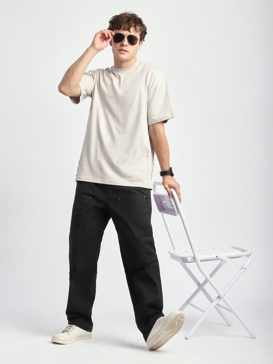 Black Baggy Sweatpants For Men