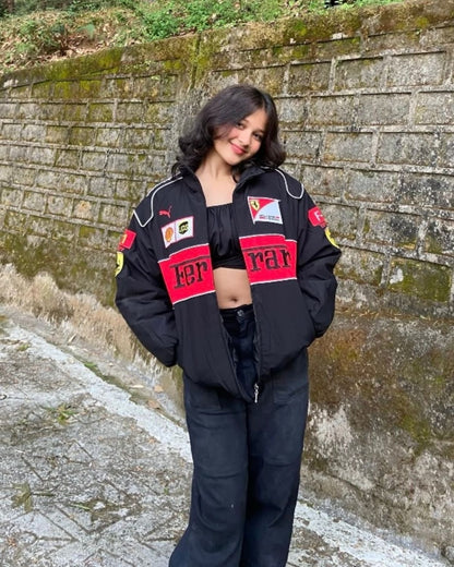 Ferrari Racing Jacket – Premium Motorsport Style