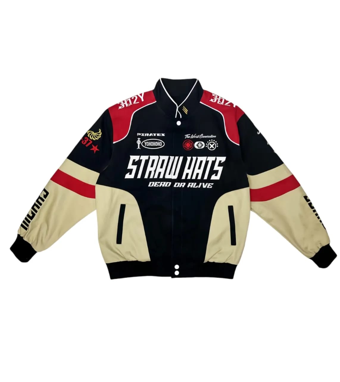 Straw Hat Pirates Bomber Jacket - Dead or Alive Edition