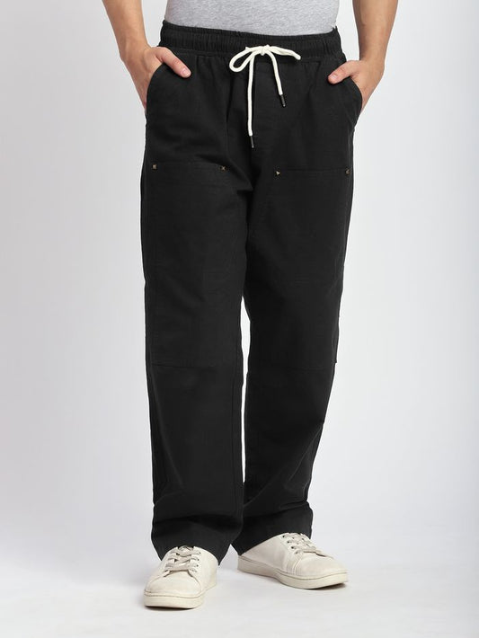 Black Baggy Sweatpants For Men