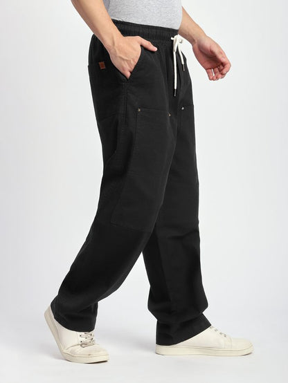 Black Baggy Sweatpants For Men