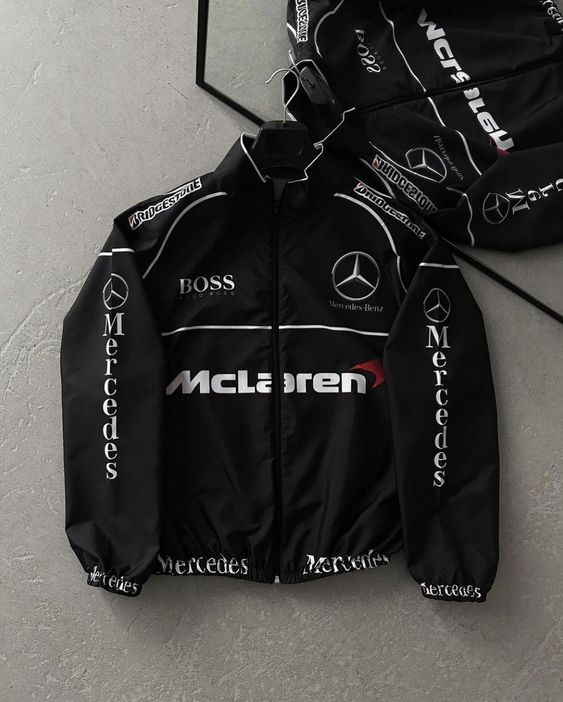 Mercedes F1 Racing Jacket - Iconic McLaren