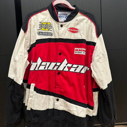 Black Air vintage Racing Jacket - Classic Motorsport Jacket