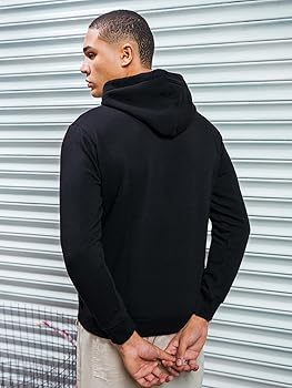 Classic Black Oversized Hoodie – Minimalist Streetwear Essential