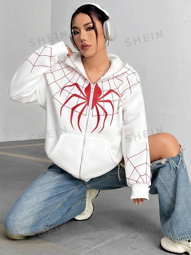 Spider-Man Hoodie - Zip Hooded Sweatshirt for girls