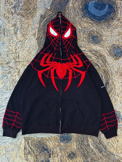 Spider-Man Unisex Hoodie - Zip Hooded Sweatshirt